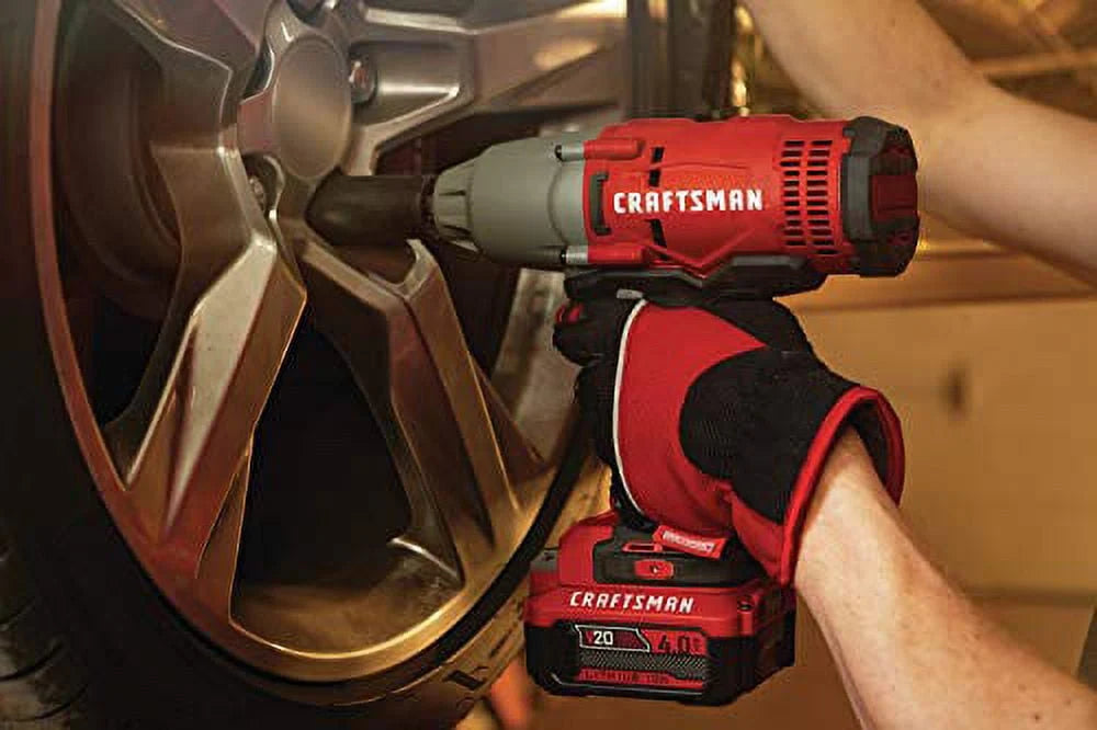 CRAFTSMAN V20 Impact Wrench Cordless Kit (CMCF900M1)