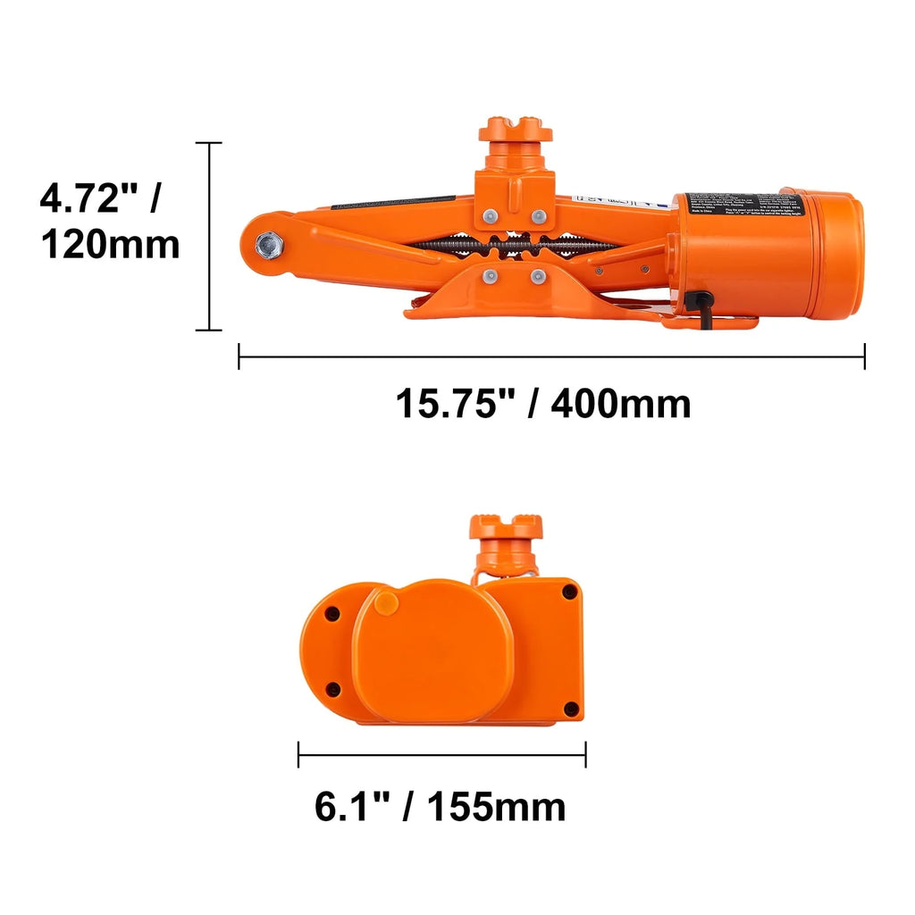 BENTISM Electric Car Jack 3 Ton Electric Scissor Jack Car Repair Tool for SUV Sedans