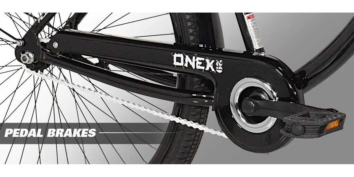 Genesis 29 Onex Cruiser Mens Bike， Black