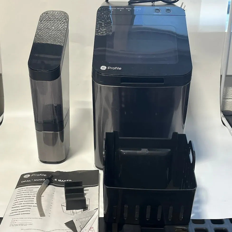 GE Profile - Opal 1.0 Nugget Ice Maker With Side Tank - Black