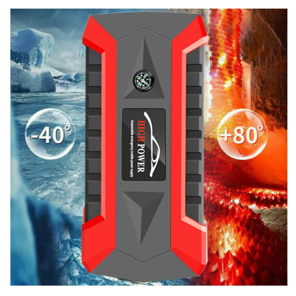 Xhy 89800mAh Car Jump Starter Portable Battery Pack Booster Jumper Box Emergency Start Power Bank Supply Charger with Built-in LED Light