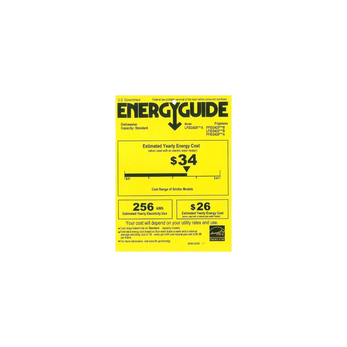 Frigidaire - 24 Built-In Dishwasher - Stainless steel