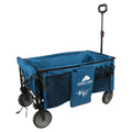 Ozark Trail Quad Folding Camp Wagon with Tailgate， Blue