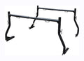 MaxxHaul 50241 Adjustable Steel Pick Up Truck Ladder Utility Racks-Pair, Black