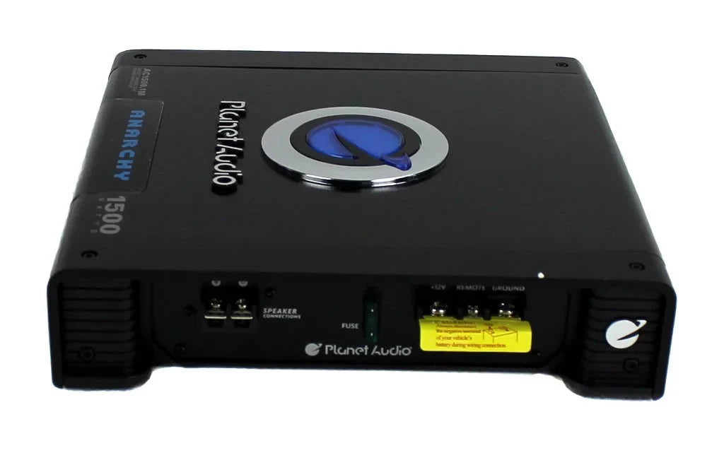 MTX TNE212D 12 1200W Dual Loaded Car Subwoofers + Box + Planet 1500W Amp + Kit