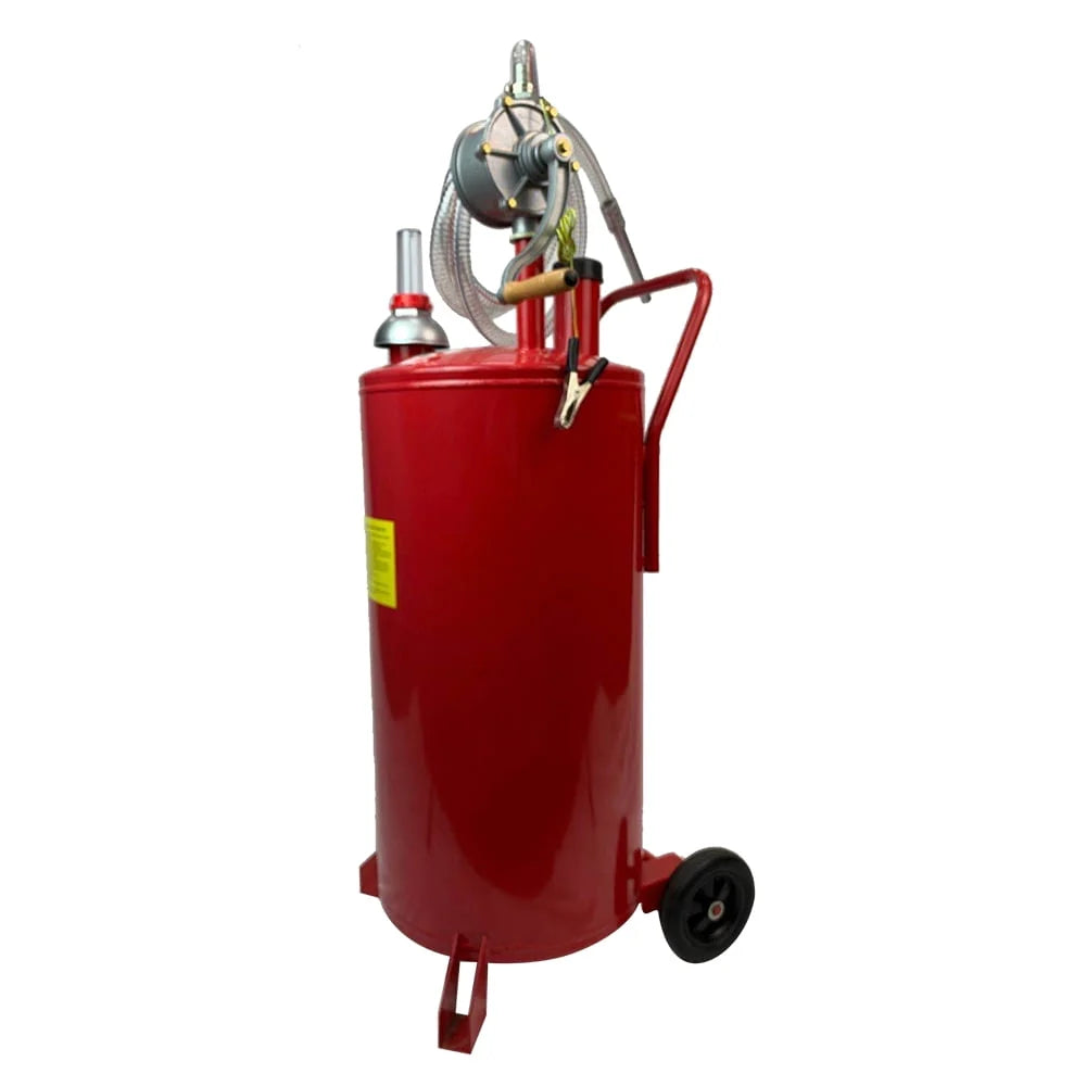 20 Gallon Gas Caddy Tank Storage Drum Gasoline Diesel Fuel Transfer Red JGC20 Pantone 186C