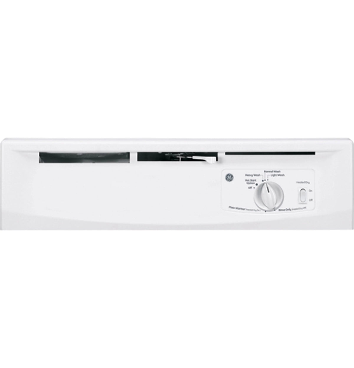 GE - 24 Built-In Dishwasher - White on white