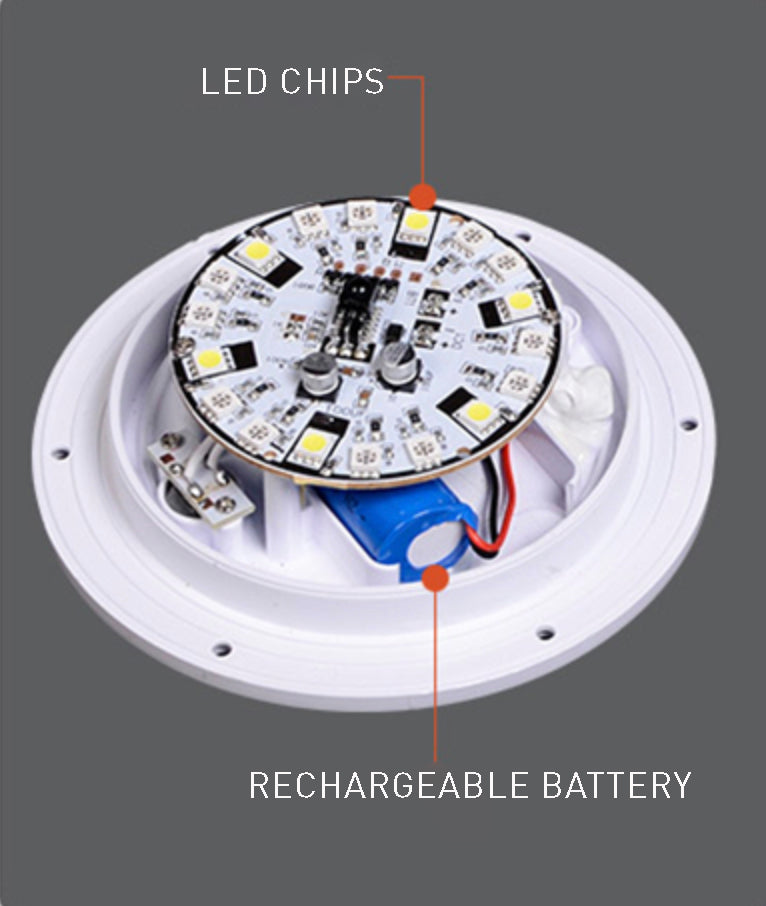 Color Changing Orb Lamp with Remote Control and 10-Hour  Runtime