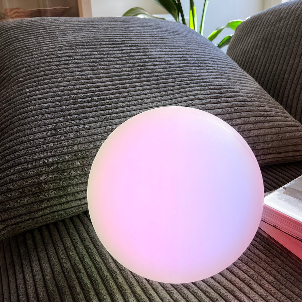 Color Changing Orb Lamp with Remote Control and 10-Hour  Runtime