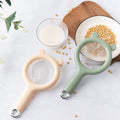 Fine Mesh Strainer with Removable Screen and Hanging Hook, Dual Mesh Options