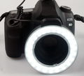 Camera Ring Light with 48 LED Beads and Six Adapter  Rings