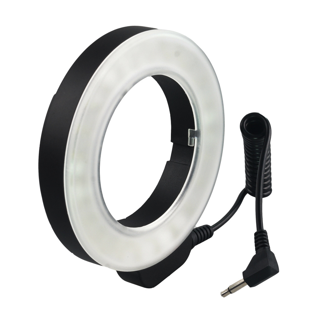 Camera Ring Light with 48 LED Beads and Six Adapter  Rings