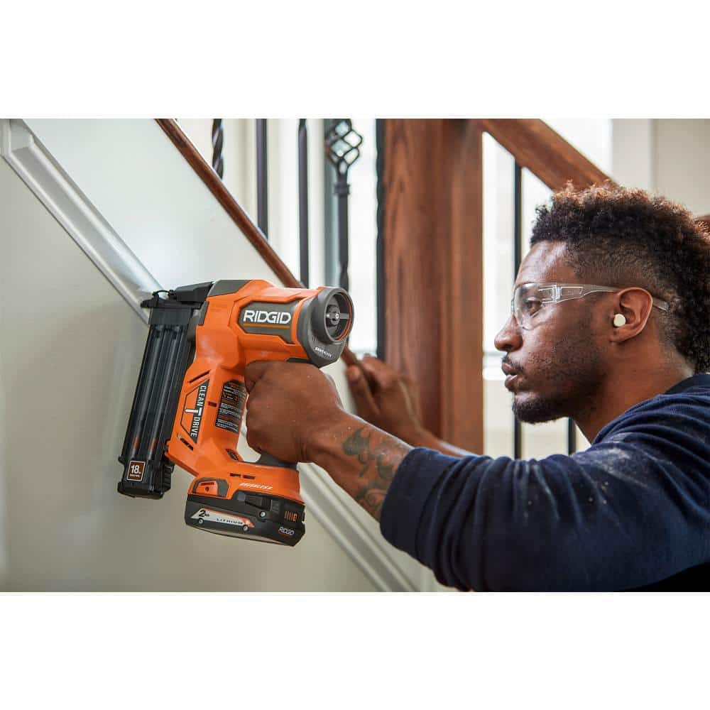 18V Brushless Cordless 18-Gauge 2-1/8 in. Brad Nailer w/ Brushless 16-Gauge 2-1/2 in Straight Finish Nailer (Tools Only) R09891B-R09892B