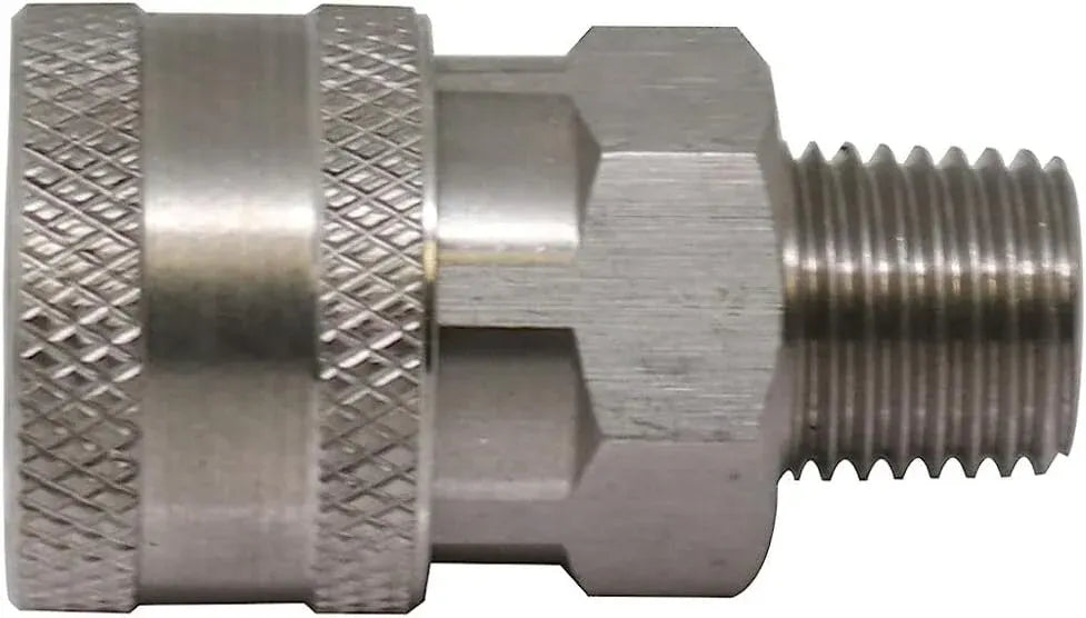 AL345 Dual Lance 40 Stainless Steel, Vented 4000 PSI Dual Lance Wand, with Stainless Coupler for Power Pressure Washer