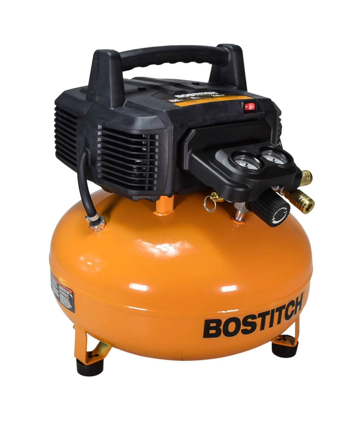 Bostitch BTFP2KIT 2-Piece Nailer and 6 Gallon Oil-Free Pancake Air Compressor Combo Kit