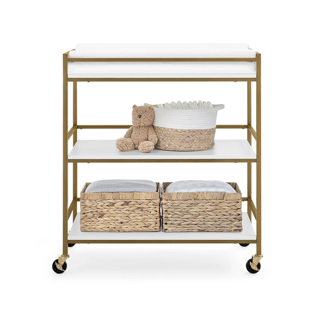 Delta Children Changing Melamine Bronze