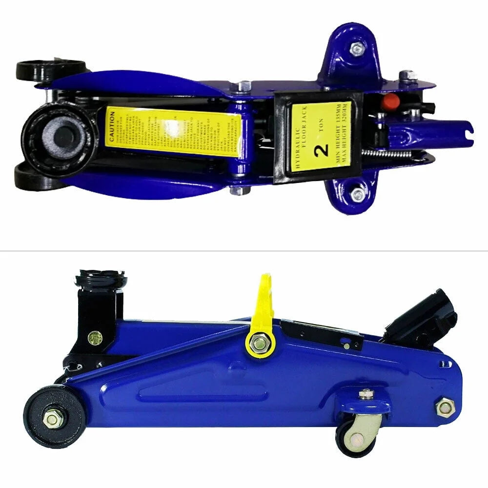 Bowoshen 2 Ton 2T 2000kg Heavy Duty Car Van 4x4 Hydraulic Floor Trolley Jack in CASE