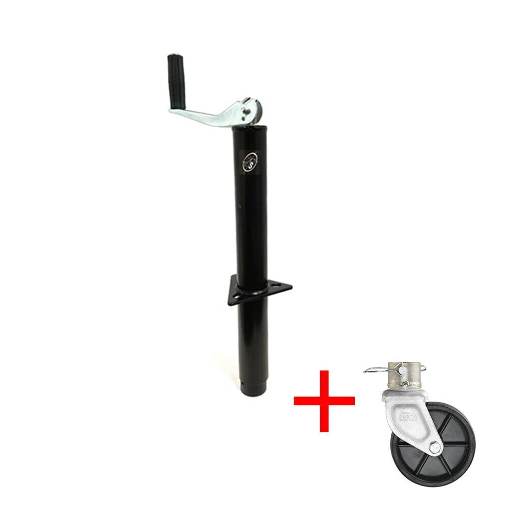 Southwest Wheel 2,000 lbs top wind RAM A-frame Trailer Jack w/ 6 Poly Caster Wheel