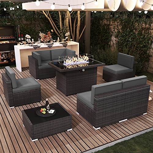 LayinSun Outdoor Furniture Sectional Conversation