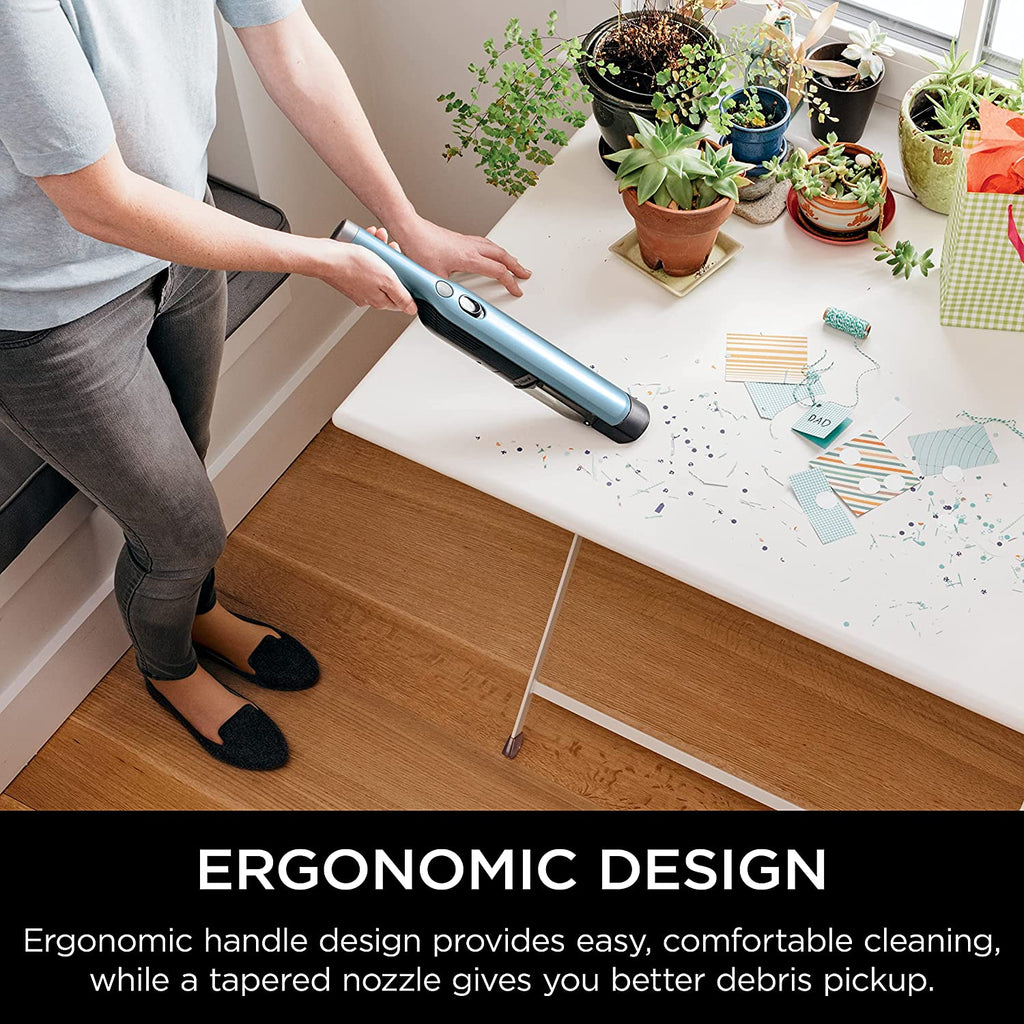 Shark WANDVAC Cordless Hand Vac Lightweight and Portable at 1.4 lbs. with Powerful Suction， Charging Dock， One-Touch Empty for Car and Home， Cove