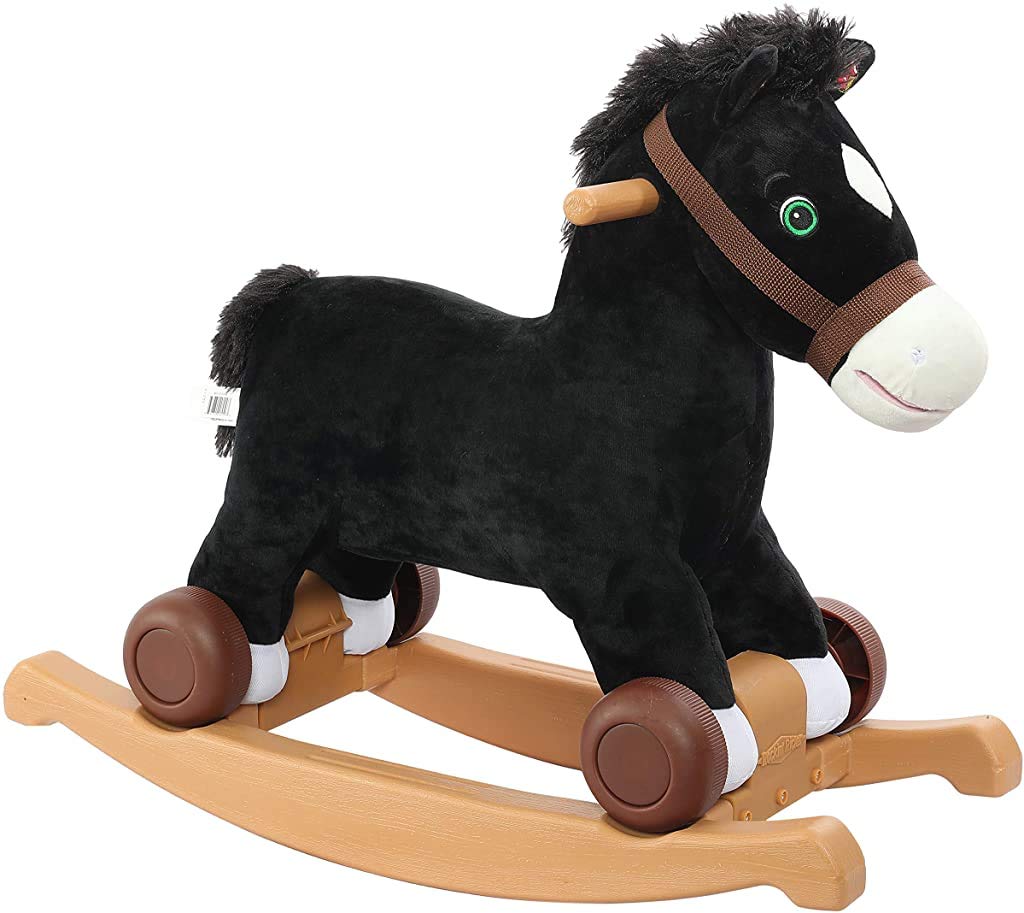 Rockin Rider Cocoa Plush Ride