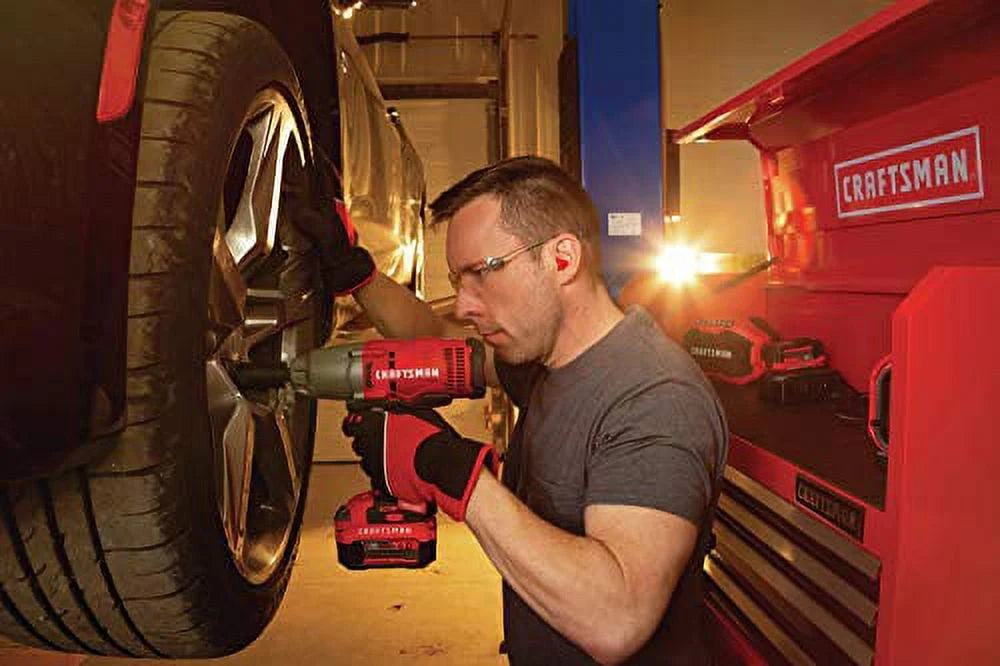 CRAFTSMAN V20 Impact Wrench Cordless Kit (CMCF900M1)