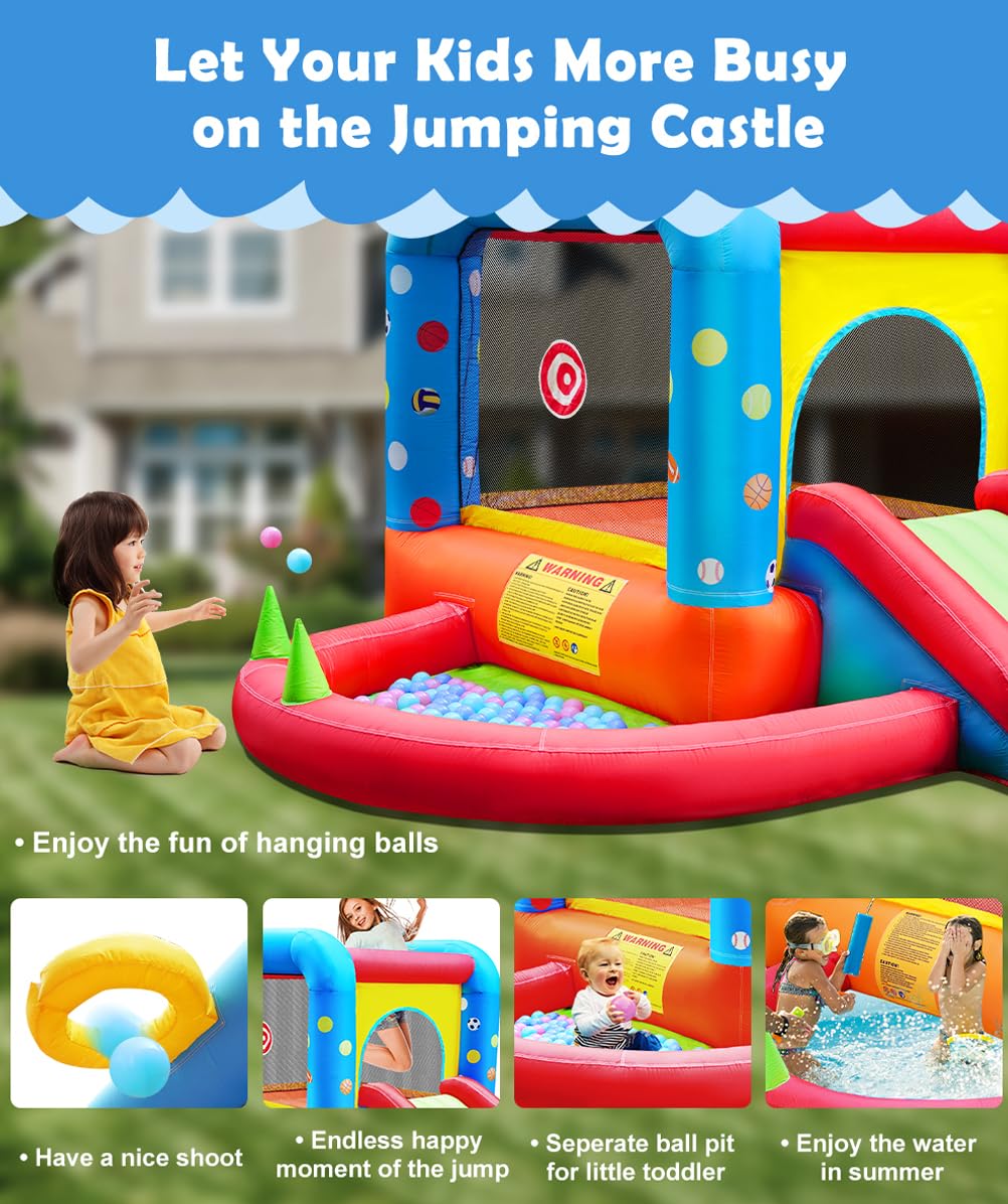 Step4Fun Inflatable Toddlers Backyard Playhouse