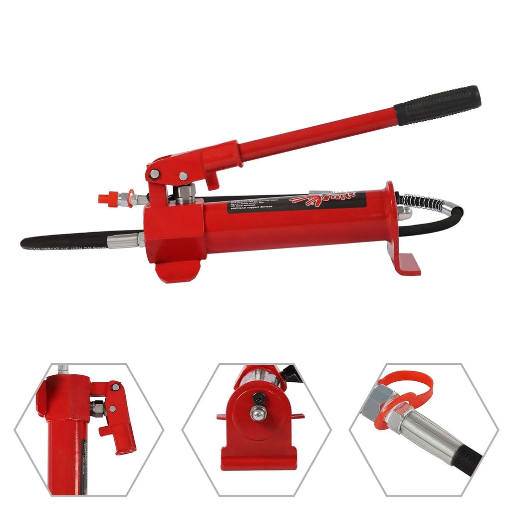 Replacement 4 Ton Hydraulic Jack Hand Pump Ram For Porta Power Body Shop Tool