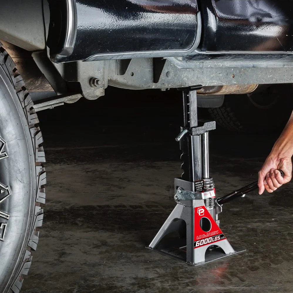 Powerbuilt 3 Ton Unijack Bottle Jack and Jackstand in One - 620471