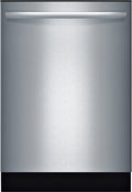 Bosch - 100 Series 24 Tall Tub Built-In Dishwasher with Stainless-Steel Tub - Stainless steel