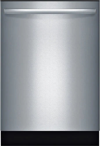 Bosch - 100 Series 24 Tall Tub Built-In Dishwasher with Stainless-Steel Tub - Stainless steel