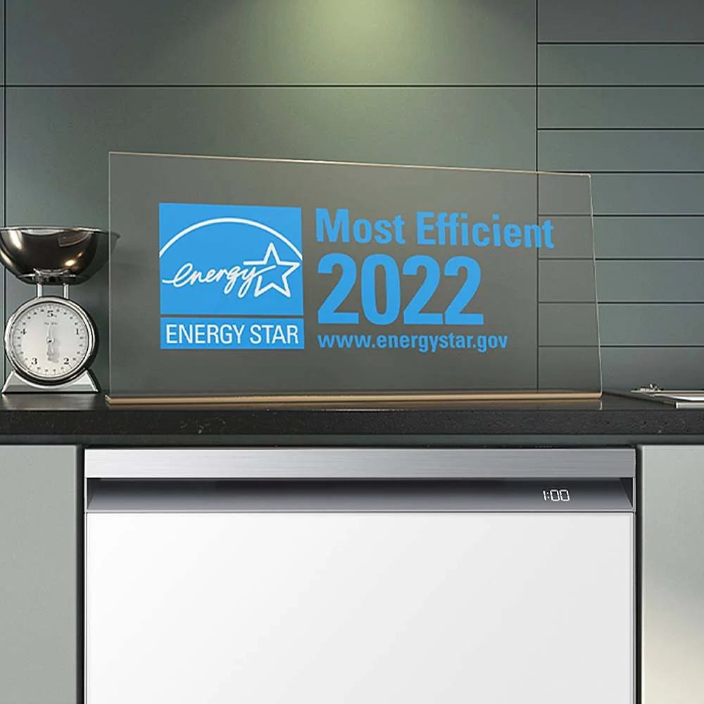 Samsung - Bespoke Smart 42dBA Dishwasher with StormWash+ and Smart Dry - Custom Panel Ready