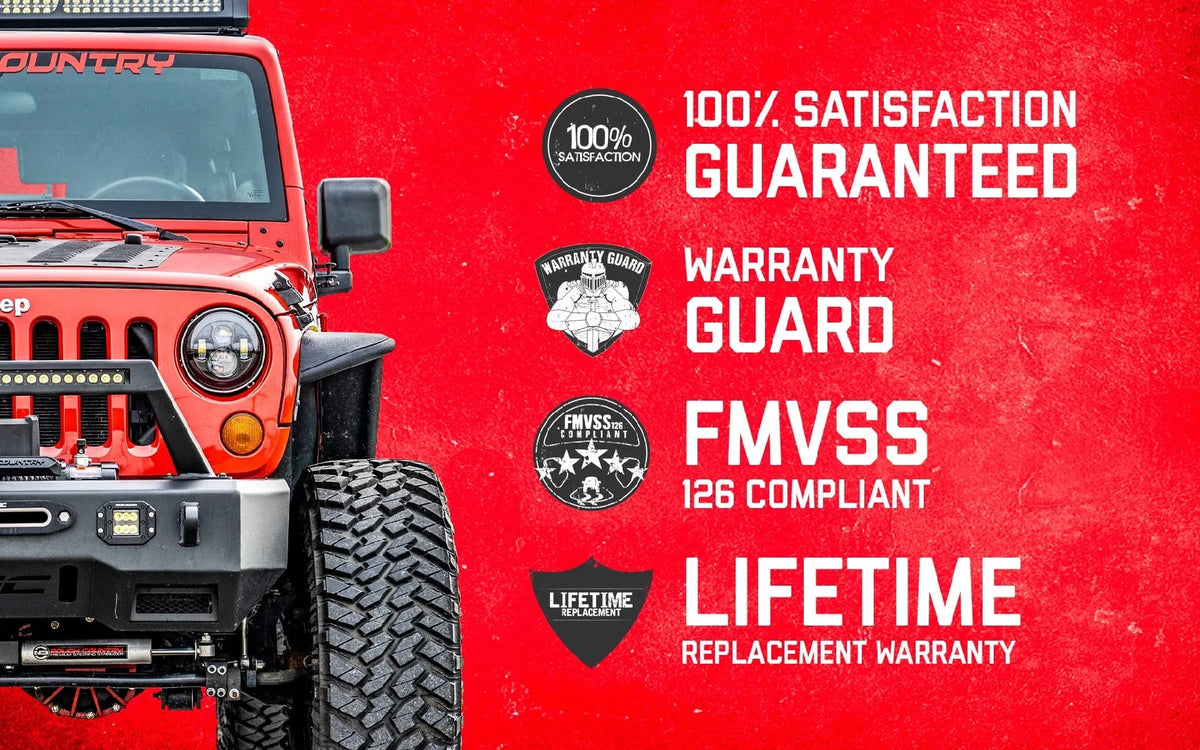 Rough Country 3 Lift Kit w/V2 Shocks for 2005-2023 Toyota Tacoma - 74570RED