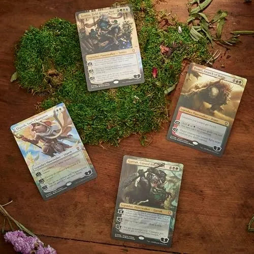 Magic: The Gathering Bloomburrow Commander Deck Bundle – Includes All 4 Decks (Animated Army  Family Matters  Peace Offering  and Squirreled Away)