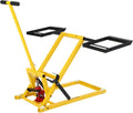 Lawn Mower Lift Jack 26 Inch, Lawn Mower Lift with Hydraulic Jack, Welded Solid Steel Construction, for Riding Lawn Mowers Tractors, ATV, Maintenance & Repairs (Weight Capacity 500 LBS)