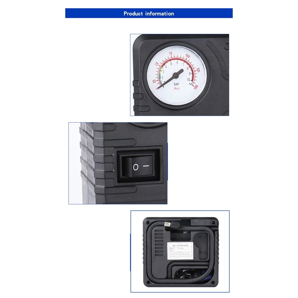 Electric inflator,Peaks Battery 5.0L Battery 600A Peaks (Up LED Dual inflator 6.0L or Dual USB Diesels LED Jump Output
