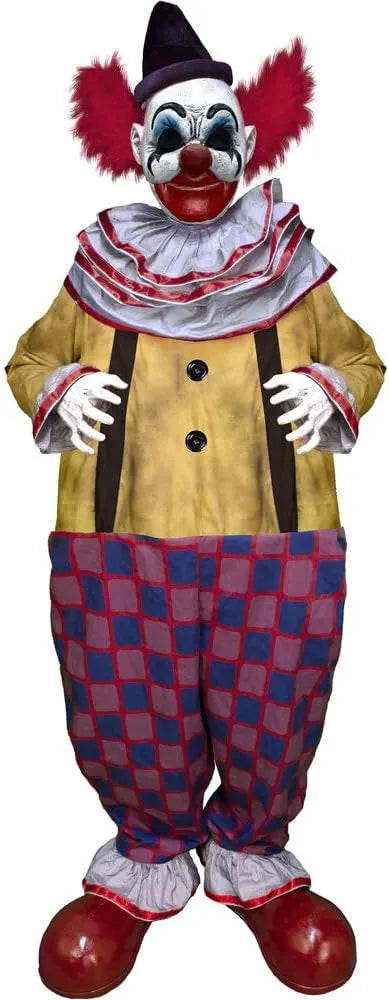 Haunted Hill Farm 7-Ft Animatronic Soul Harvester by Tekky, Halloween Animatronic, Spooky Prop & Party Decoration, Indoor & Covered Outdoor Creepy Witch Decor Motion-Activated Lights & Sound, LifeSize