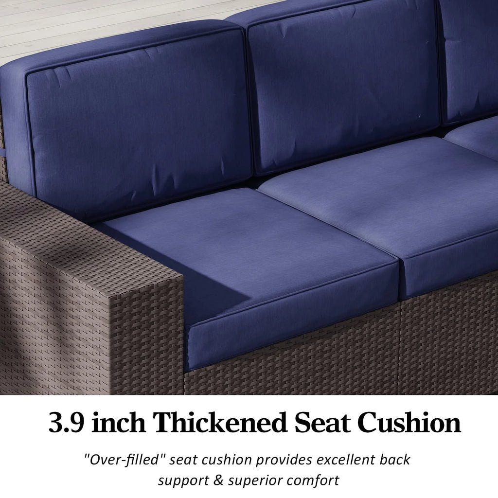 LayinSun Outdoor Furniture Sectional Conversation