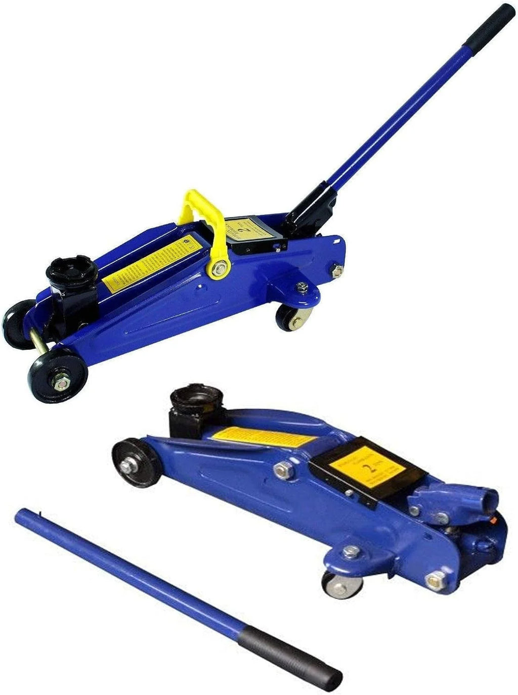 Bowoshen 2 Ton 2T 2000kg Heavy Duty Car Van 4x4 Hydraulic Floor Trolley Jack in CASE