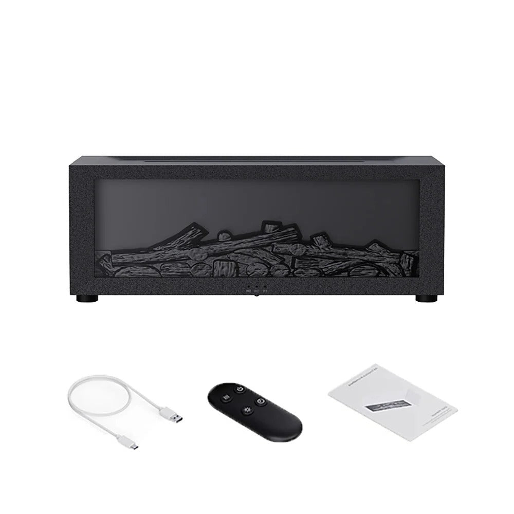 Aromatherapy Humidifier and Airflow Purification Device