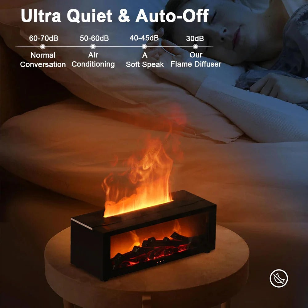Aromatherapy Humidifier and Airflow Purification Device