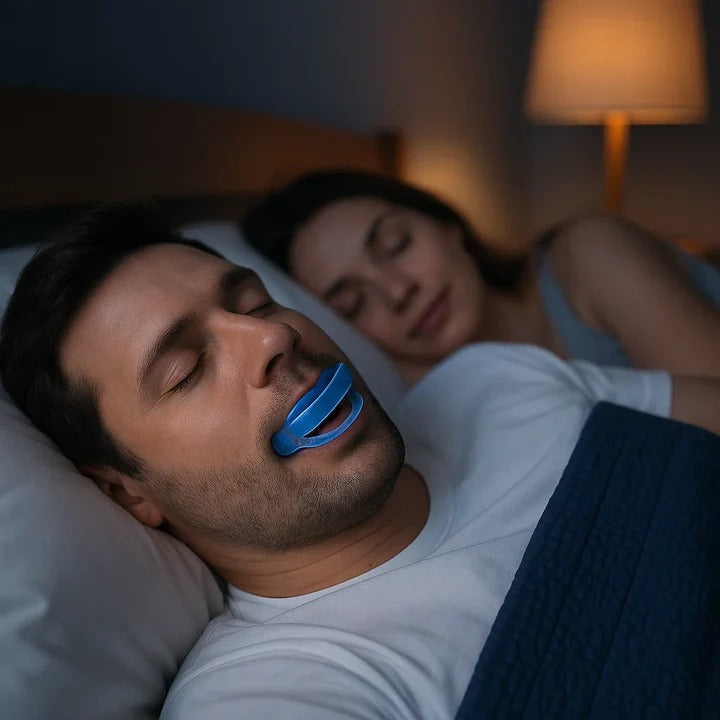 Adjustable Mandibular Jaw Support Device for Nighttime Use