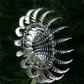 Anti-Rust Outdoor Kinetic Metal Windmill Spinner for Garden Decoration