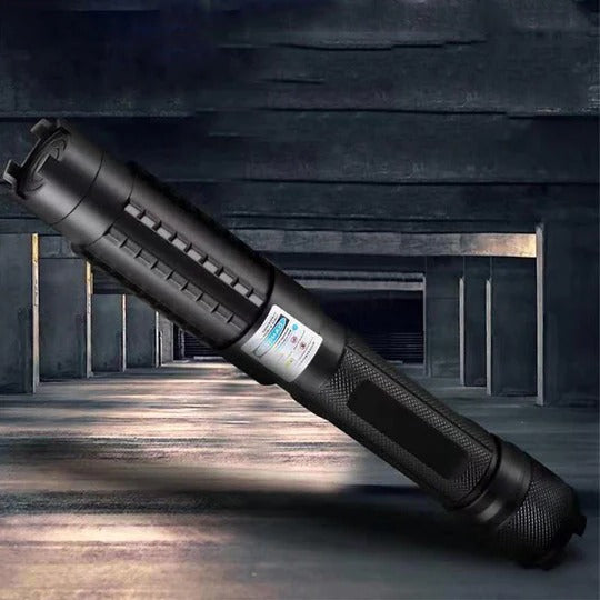 Handheld Laser Pointer with Adjustable Beam for Long-Range Indication