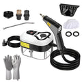 Handheld Steam Cleaner with 4.5 Bar Pressure and 5 Brush Attachments, 6 Speed  Levels