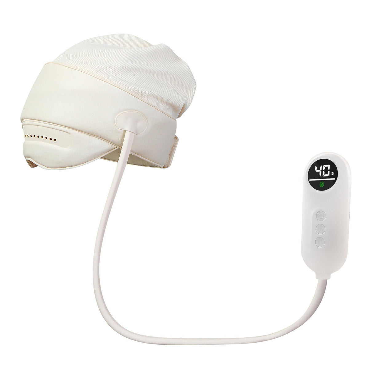Head Massager for Headaches, Eye Massager with Heat, Electric Rechargeable Migraine Relief Massager
