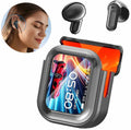 AI Translation Earbuds Real Time Language Translator, Wireless Bluetooth Smart Earbuds for Travel Multilingual Communication