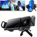 Car Phone Mount with Wireless Fast Charging and Motorized Arm