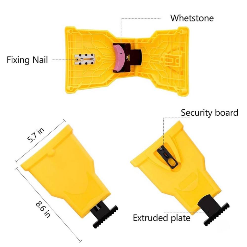 Chainsaw Teeth Sharpener for 14 16 18 20 Chainsaw Bars